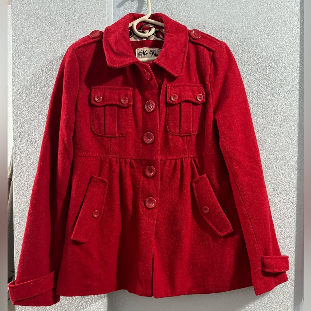 Me Jane Woman's Red Coat